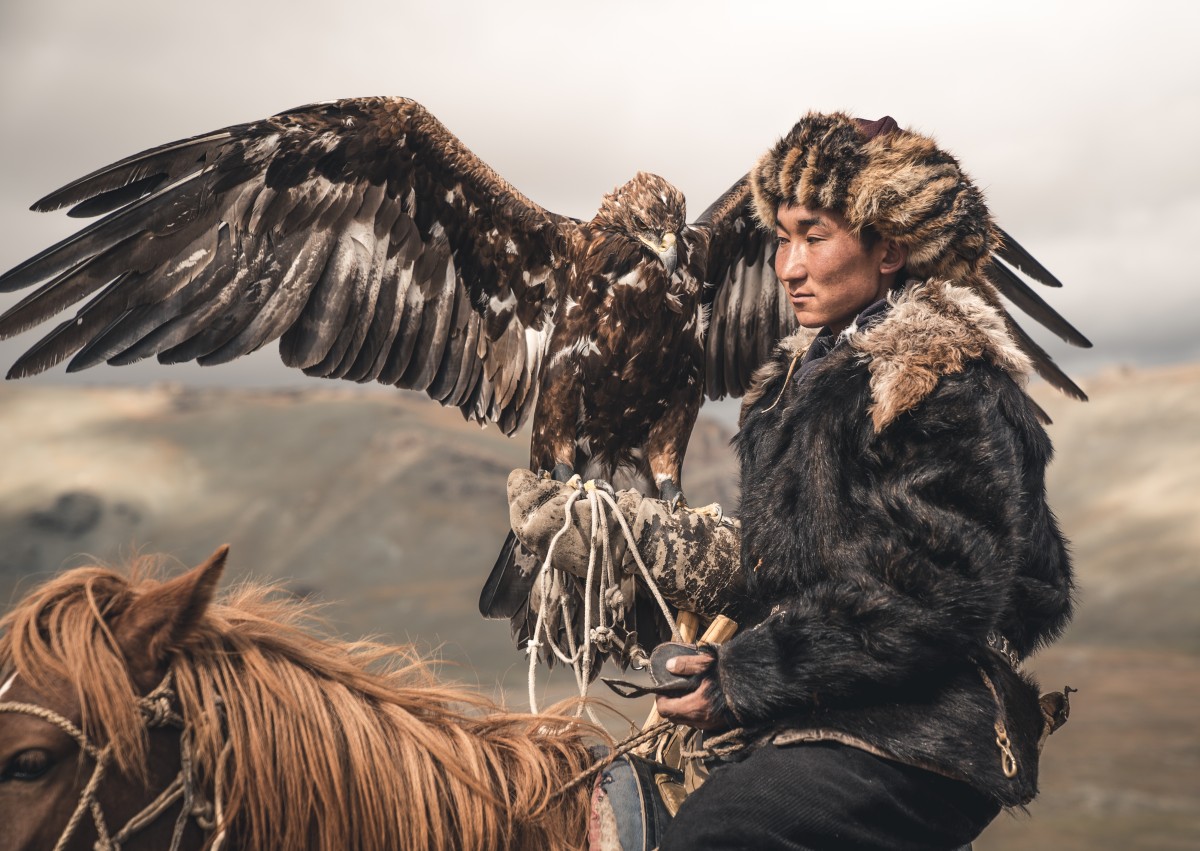 Alina Kondrat Eagle Hunter of Mongolia